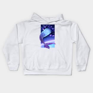 Abyssal Narwhal - Genshin Impact Card design Kids Hoodie